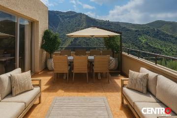 Piso con terraza en cenes